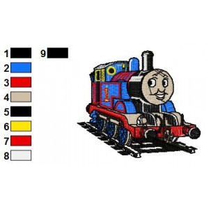 Thomas The Train Gordon Embroidery Design